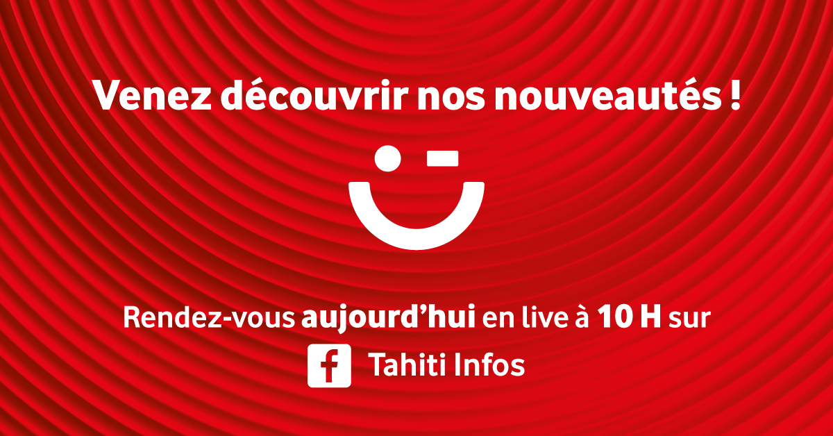 Des nouveautés à découvrir en live