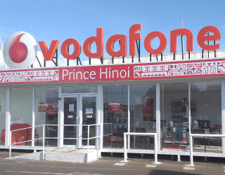 Boutique Vodafone Papeete sur l'avenue du Prince Hinoi