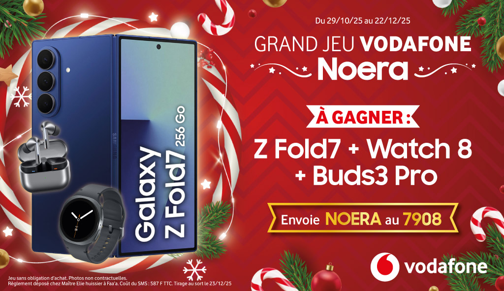 Grand Jeu SMS Vodafone ! 1 Galaxy S24 Ultra à gagner. Envoie S24 par SMS au 7890