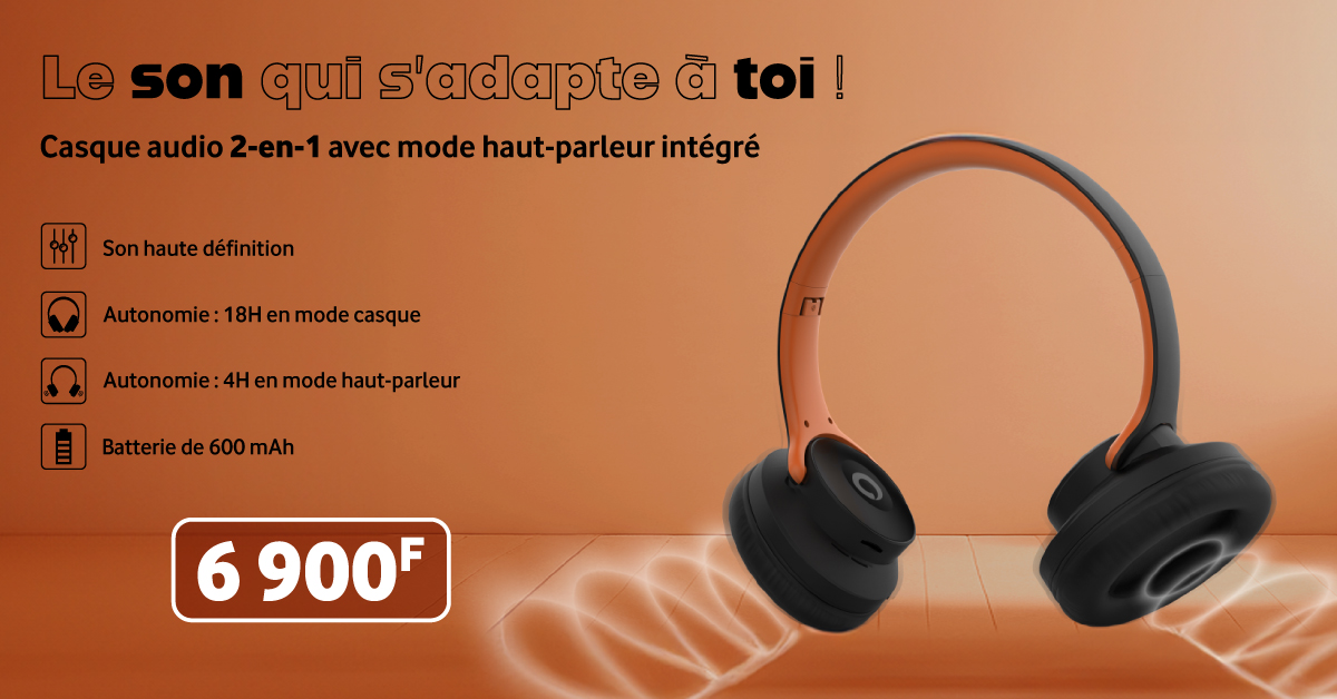 DOQAUS Vogue 3 : le casque 2-en-1 qui révolutionne ton écoute au fenua