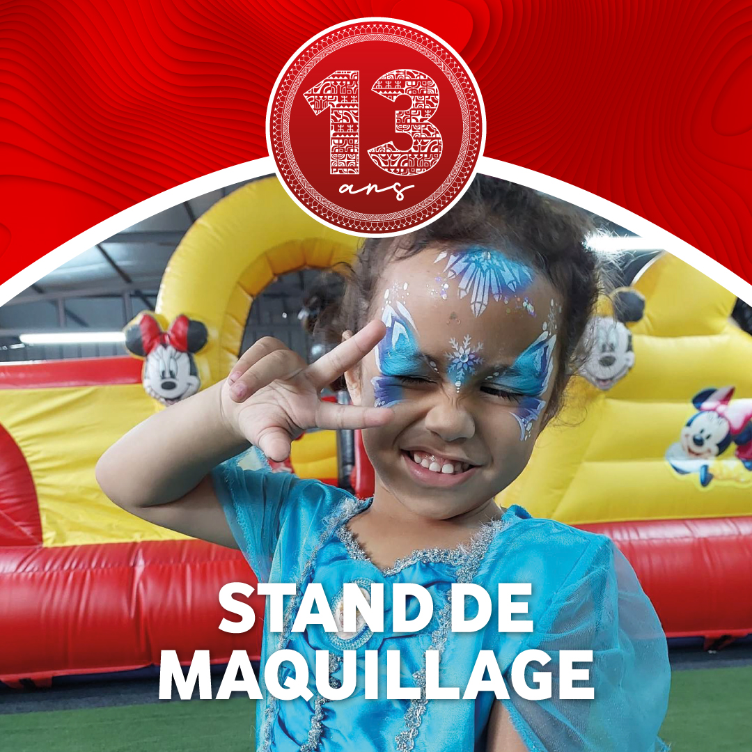 Stand de maquillage