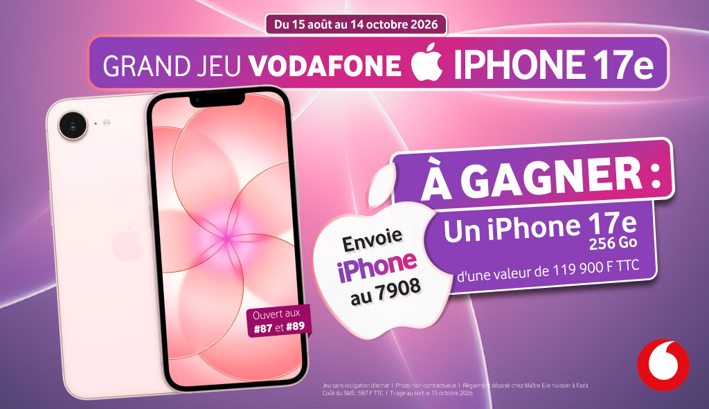 Grand Jeu SMS Vodafone