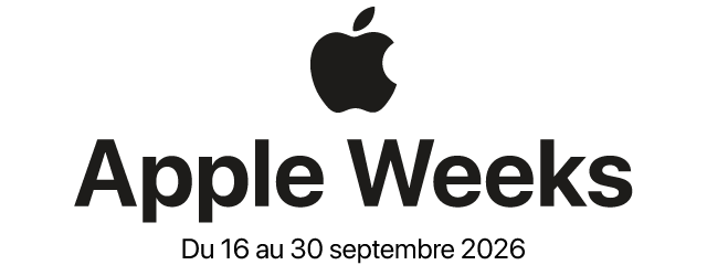Apple Weeks - Du 16 au 30 septembre 2026